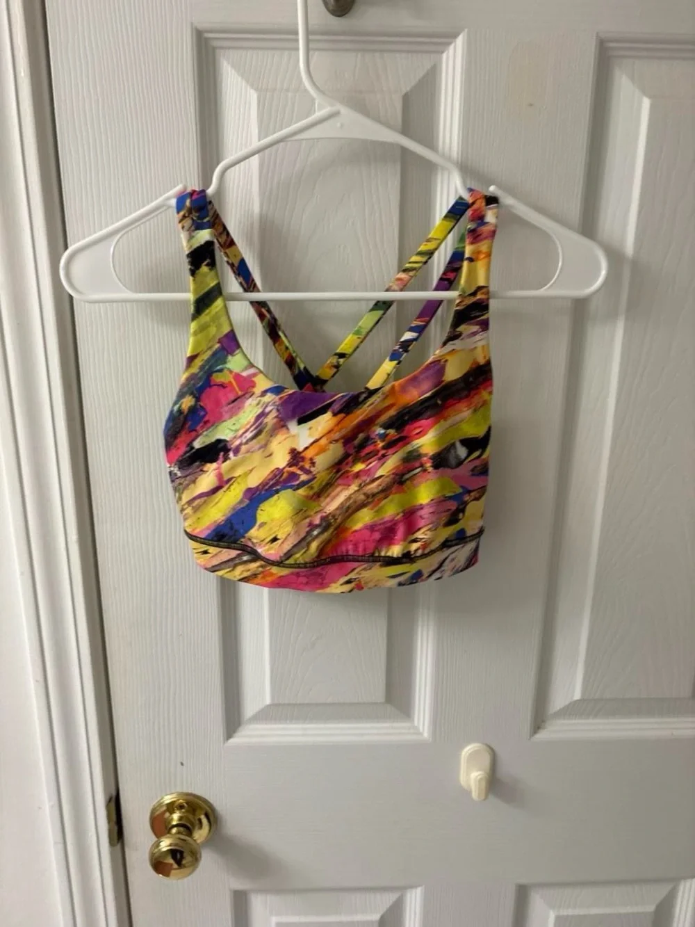 lululemon athletica vibrant abstract